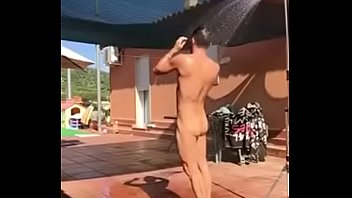 Ducha en la terraza